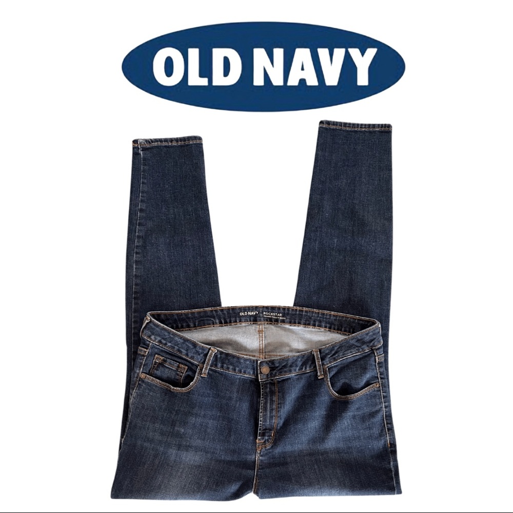 SZ 18 LONG - OLD NAVY STRETCHY JEANS